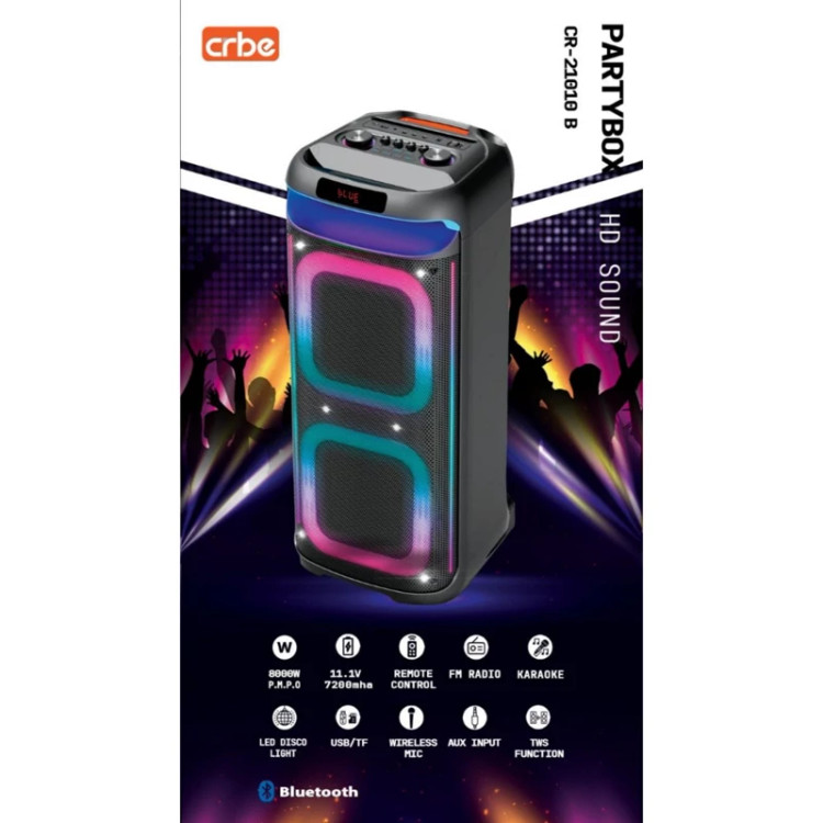 اسپیکر پارتی باکس کربی مدل CR-21021